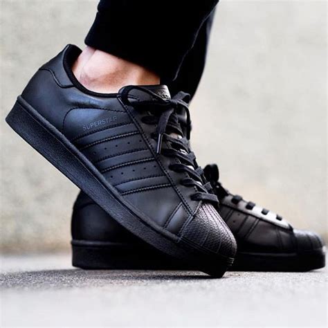 cheap adidas superstars black|Adidas Superstar full black indonesia.